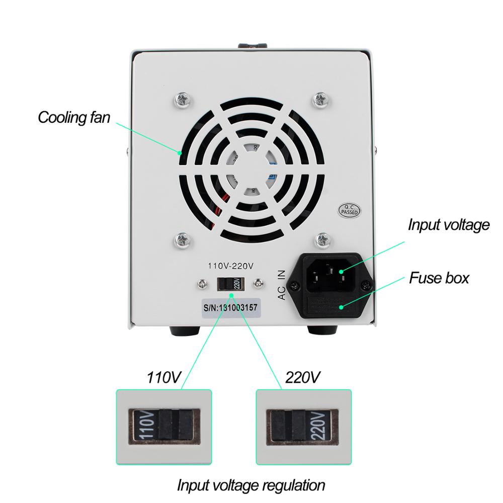 LW PS-305D 302D 303D 6402D 640 - Linear Lab Power Supply Adjustable ulasan dan harga