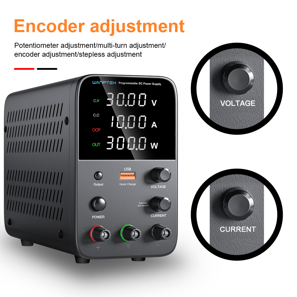 Wanptek Laboratory Power Suppl - Programmable Dc Power Supply 30V 10A ulasan dan harga