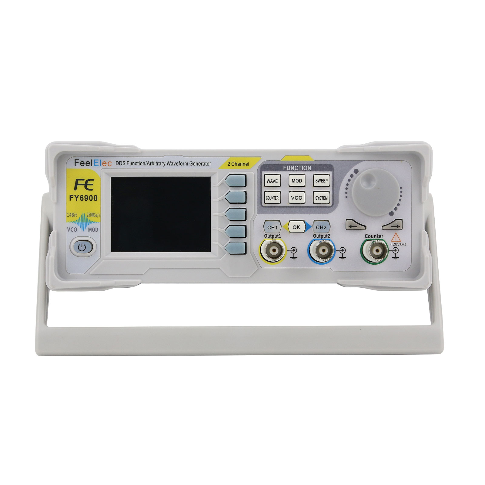 FY6900-50M 50MHz 2-Channel Fun - Function Arbitrary Waveform Generator ulasan dan harga