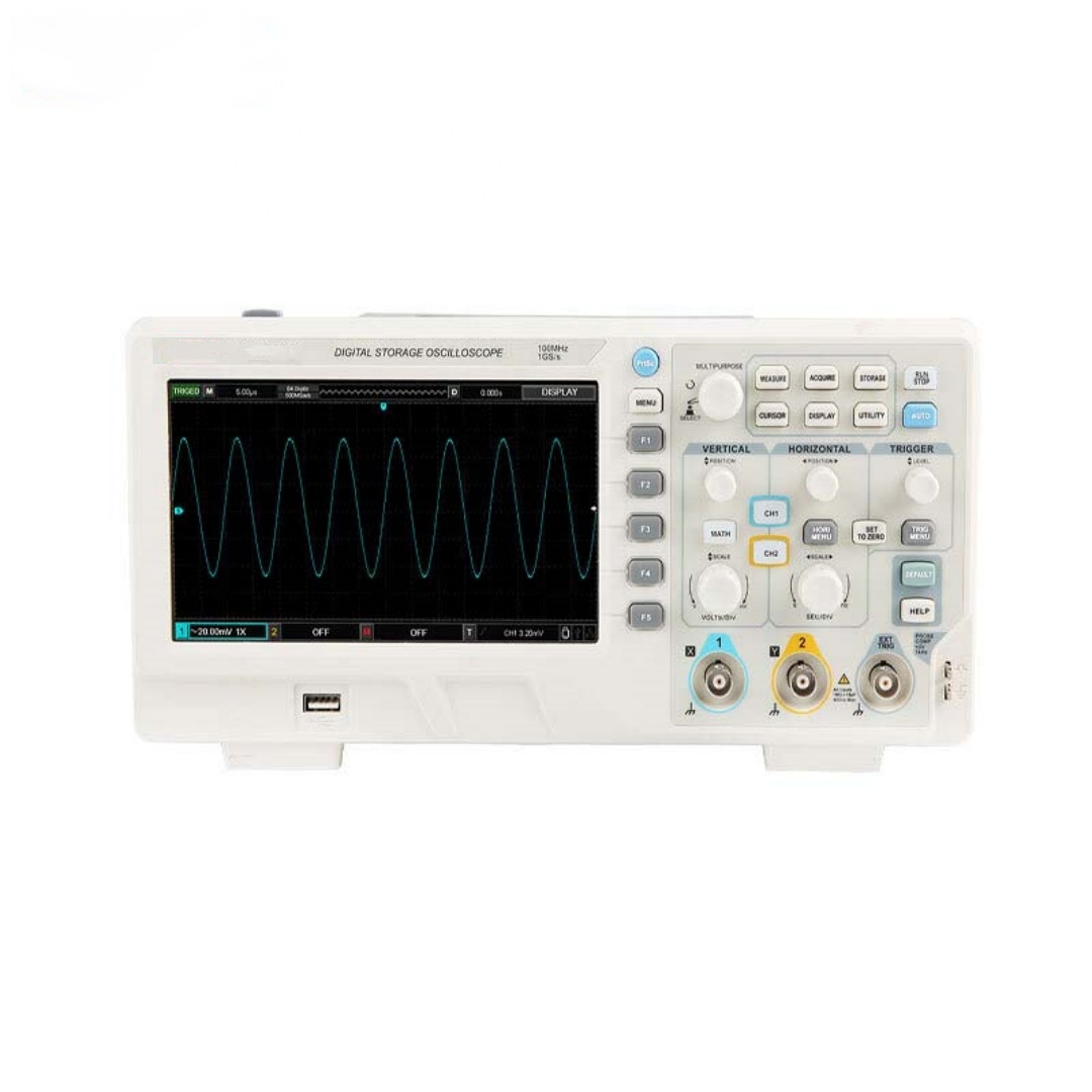 100 MHz 2Ch 2-channel Digital  - Digital Storage Oscilloscope 100Mhz ulasan dan harga
