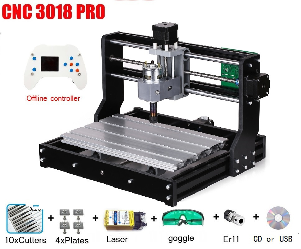 CNC 3018 PRO Laser Engraver Wo - Mini Laser Engraver Cnc Router ulasan dan harga