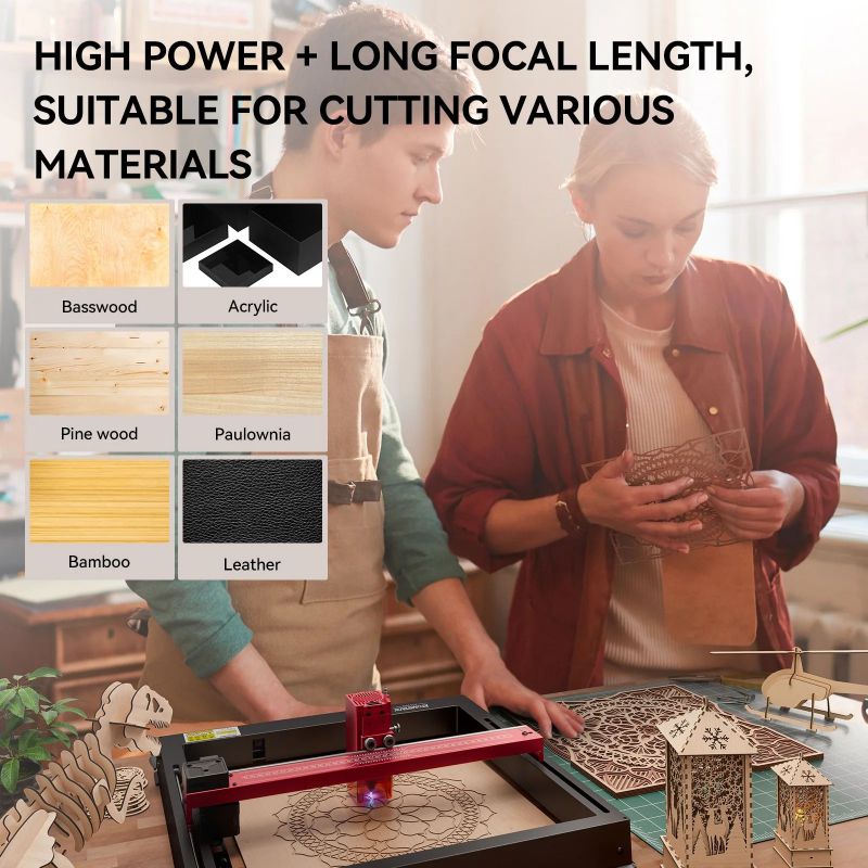 Atomstack A6 X6 S6 Pro 50W Cnc - Mini Laser Engraver Cnc Router ulasan dan harga