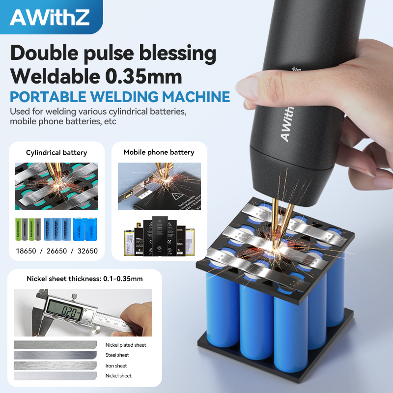 Awithz Portable Battery Spot W - Spot Welder 18650 Battery Pack ulasan dan harga