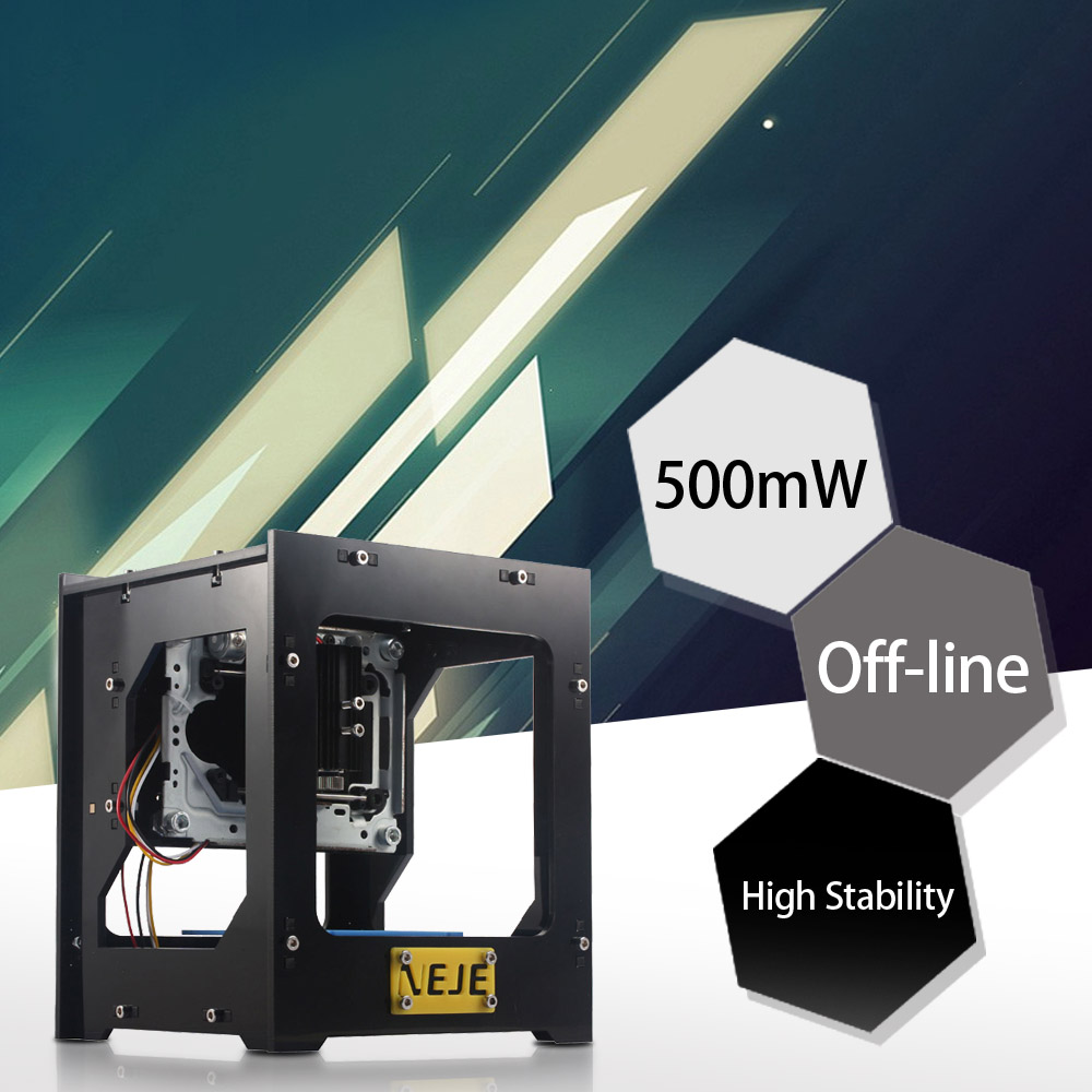 NEJE 500MW Mini CNC Router Las - Mini Laser Engraver Cnc Router ulasan dan harga