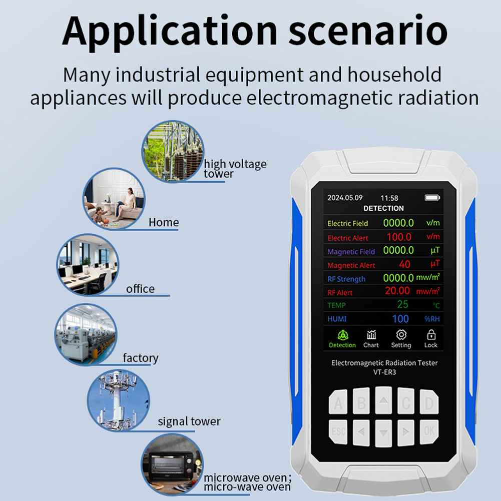 5-in-1 Electromagnetic Radiati - Signal Generator Spectrum Analyzer ulasan dan harga