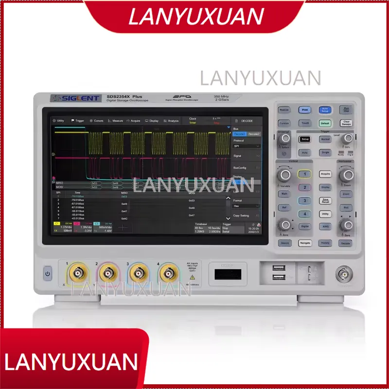 SDS2104XPLUS/SDS2204XPLUS/SDS2 - Digital Storage Oscilloscope 100Mhz ulasan dan harga