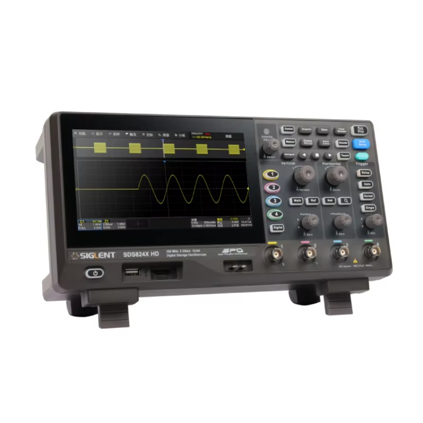 SIGLENT SDS802XHD/SDS812XHD O  - Digital Storage Oscilloscope 100Mhz ulasan dan harga