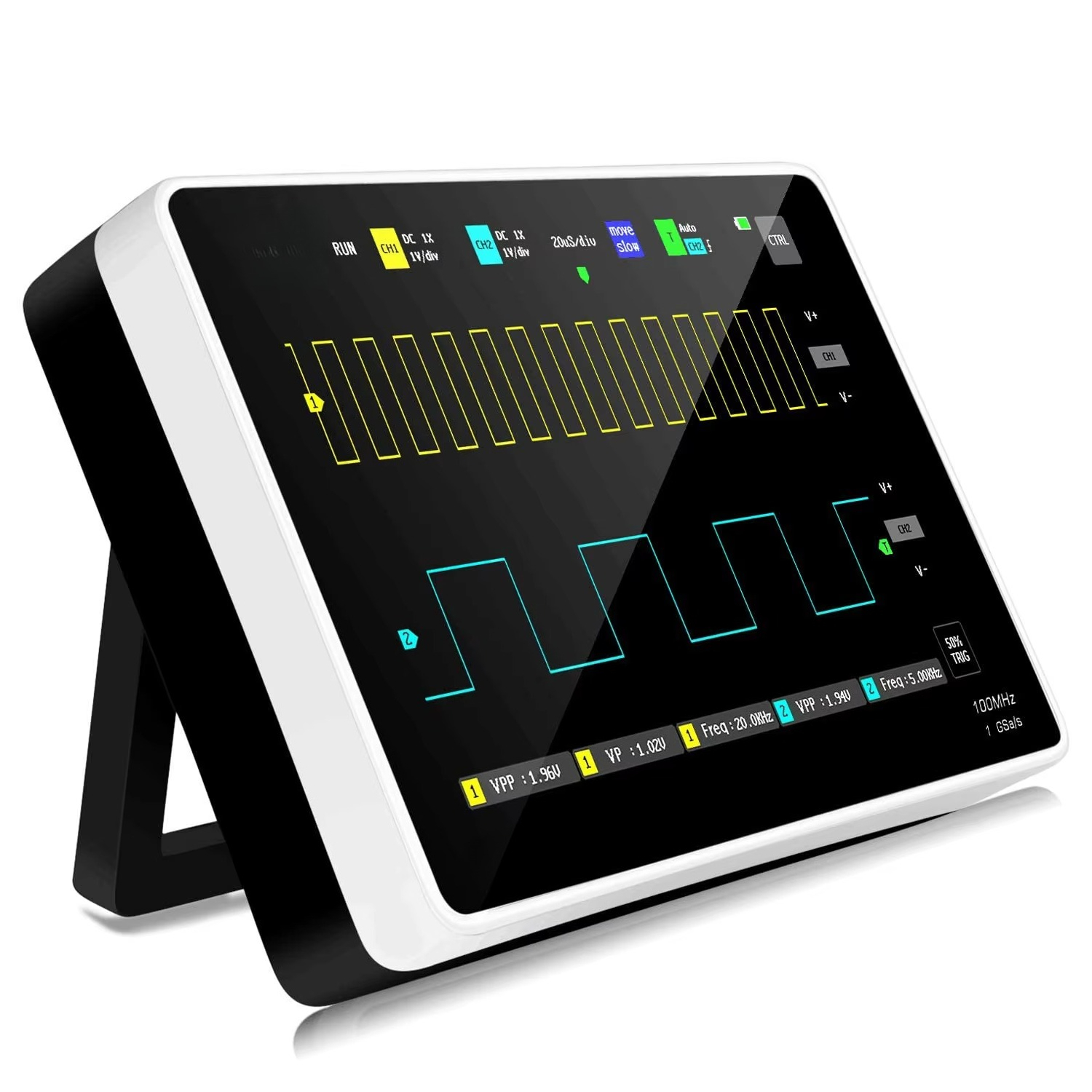 Portable Digital Storage Oscil - Digital Storage Oscilloscope 100Mhz ulasan dan harga