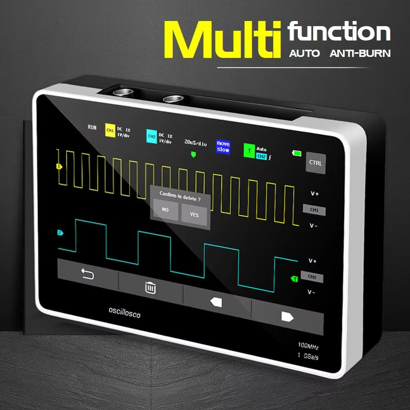 Portable Digital Storage Oscil - Digital Storage Oscilloscope 100Mhz ulasan dan harga