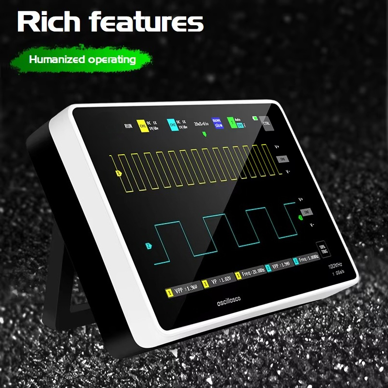 Portable Digital Storage Oscil - Digital Storage Oscilloscope 100Mhz ulasan dan harga