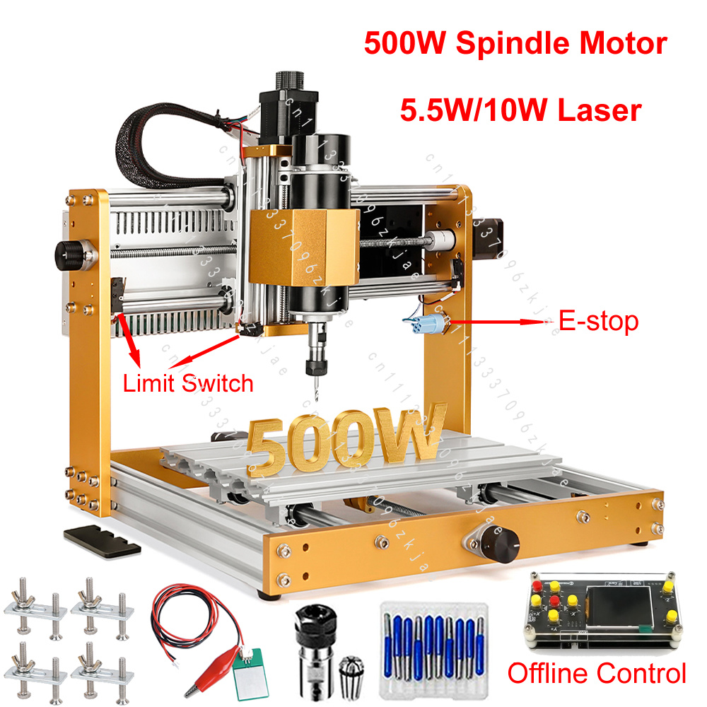 Offline Aluminum Mini CNC Rout - Mini Laser Engraver Cnc Router ulasan dan harga